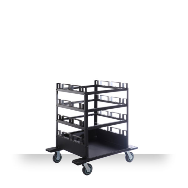 stanchion storage cart