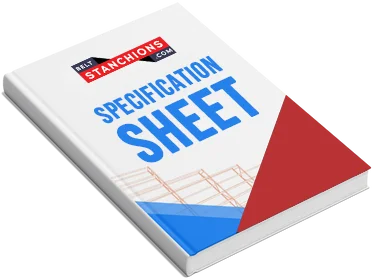 Belt Stanchions Specification Sheet