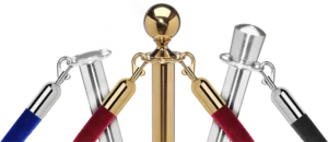 Post & Rope Post and Rope Stanchions